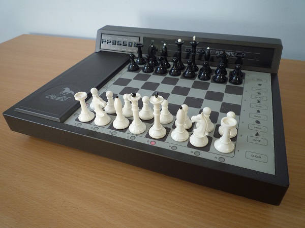 Schachcomputer Prospekt Novag Micro Chess Quartz Chess Clock  2 Seiten 