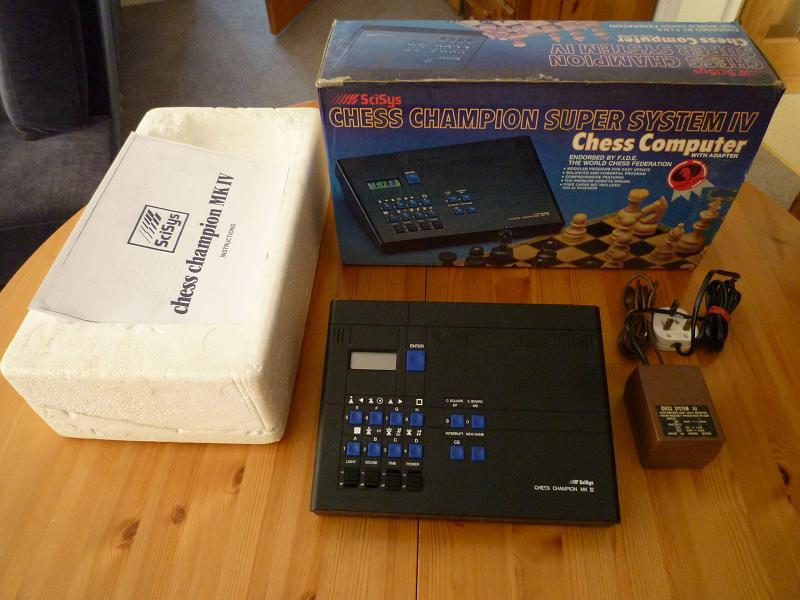 SciSys Chess Champion Super System IV  4  20 x 20
